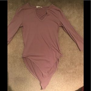 Mauve Bodysuit